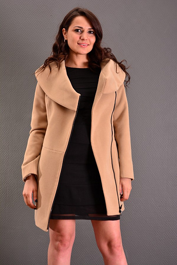 2 Пальто 13-99  (бежевый) 