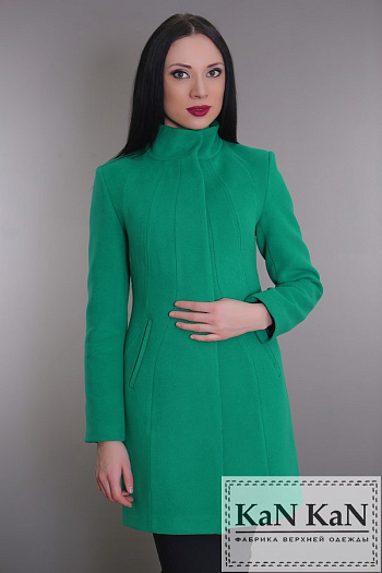 2 Пальто 890-957  (светло-зеленый) 