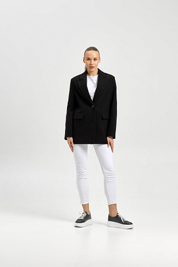 4 Пальто женское демисезонное 27100 (черный)