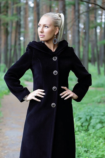 2 Пальто Ульяна  (Черный) 