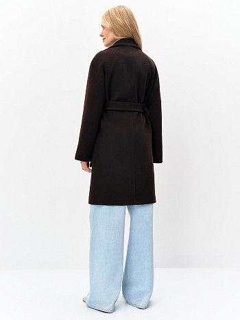 4 Пальто женское демисезонное 27780-04 (коричневый)