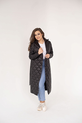 2 Куртка женская демисезонная 22810 (черный)