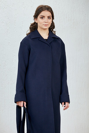 3 Пальто 18570   (т.синий) 