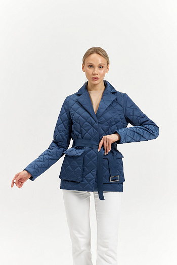 9 Куртка женская демисезонная 26230/б (деним)