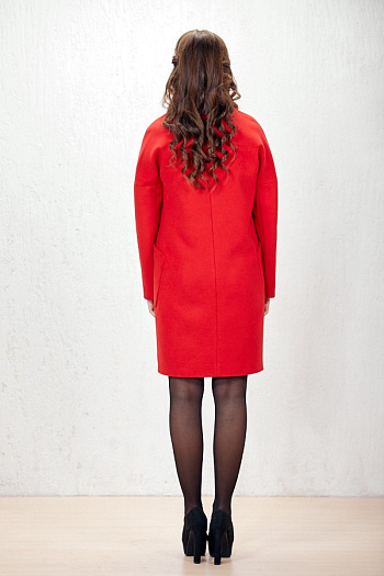 2 Пальто 19101(красный)