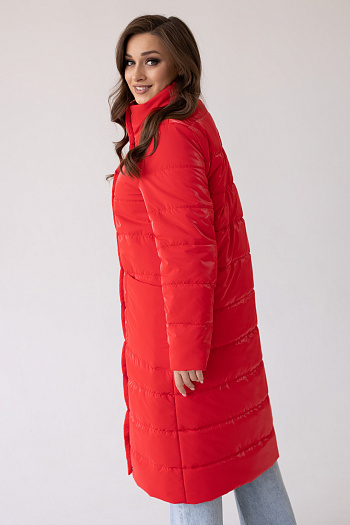 4 Куртка женская демисезонная 23600 (red)