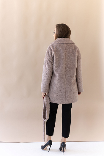 4 Пальто женское демисезонное 23700 (латте)