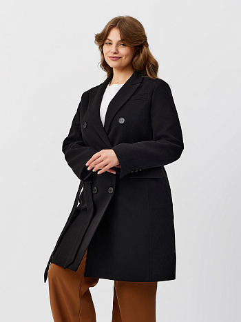 5 Пальто женское демисезонное 26897 (черный)