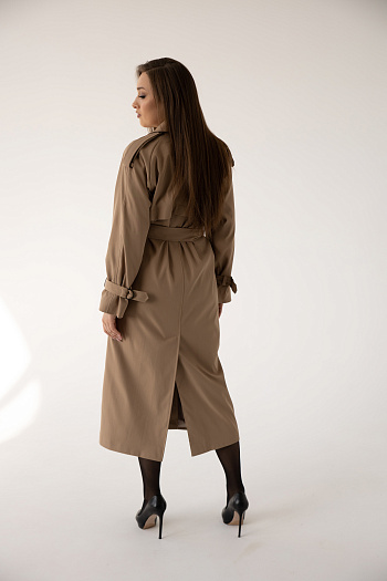 3 Плащ женский 1828 (кэмел)