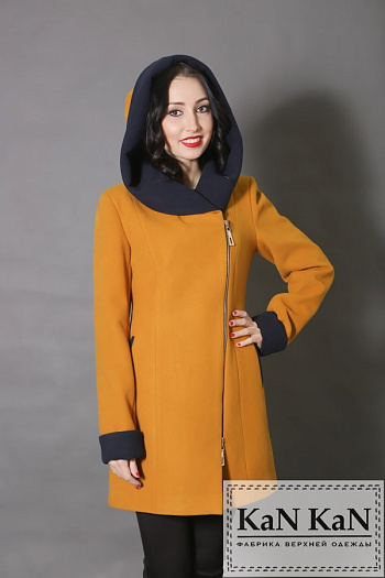 2 Пальто 893-681  (горчица) 