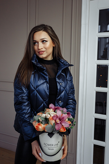 4 Куртка женская демисезонная 22300  (navy) 