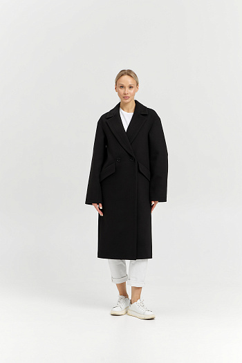 3 Пальто женское демисезонное 24710 (черный)