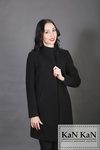 2 Пальто 1505-000  (черный) 