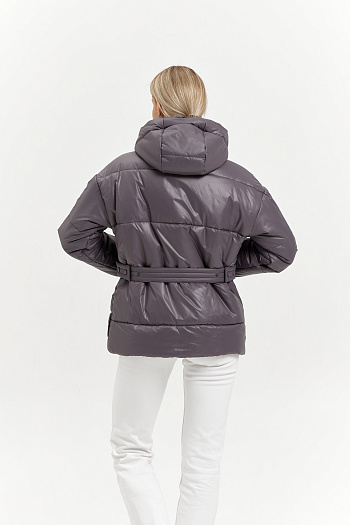 8 Куртка женская зимняя 25404 (лиловый)