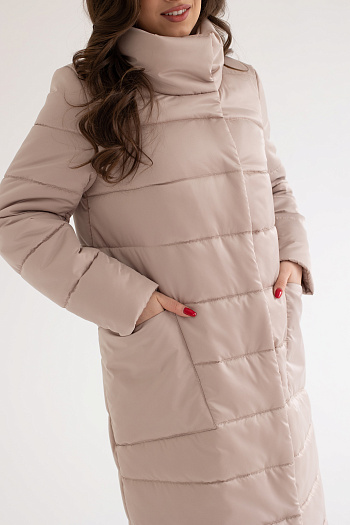 3 Куртка женская демисезонная 23600 (латте)