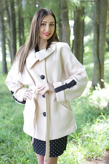 2 Пальто 10-5  (бежевый) 