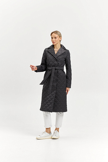 2 Куртка женская демисезонная 27810 (графит)