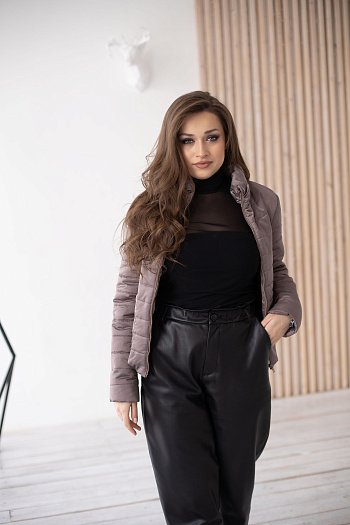 3 Куртка женская демисезонная 22680 (капучино)