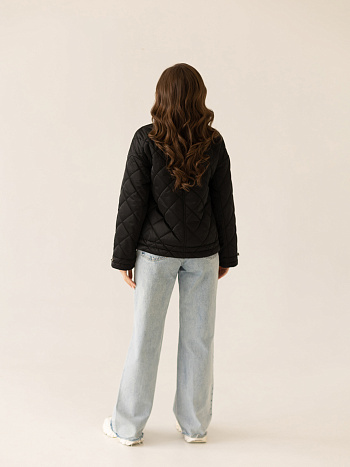 4 Куртка женская демисезонная 24835 (черный 2)