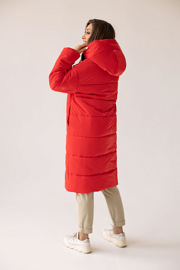 2 Куртка женская зимняя 23610 (red)