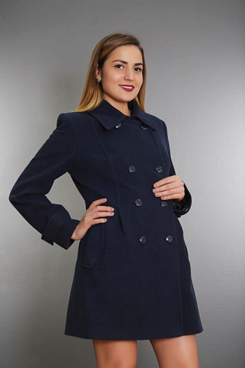 2 Пальто 14143-741   (т.син) 