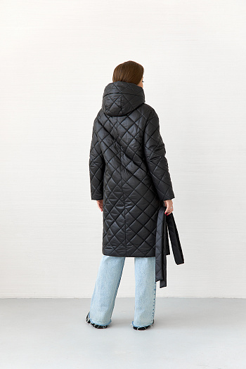 3 Куртка женская демисезонная 24111 (черный )