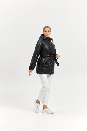 9 Куртка женская зимняя 25444 (черный)