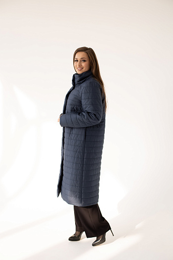 2 Куртка женская демисезонная 23600 (синий)