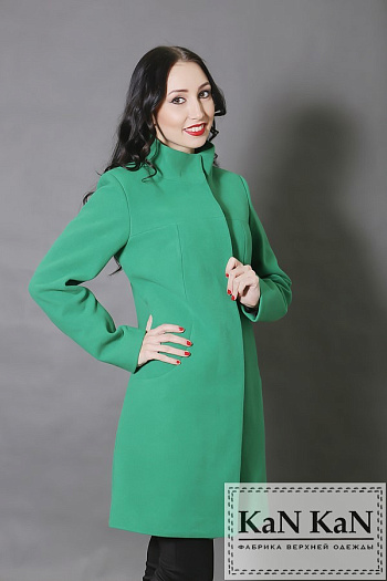 2 Пальто 1505-957  (светло-зеленый) 