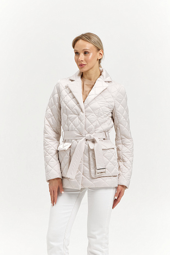 8 Куртка женская демисезонная 26230/б (айвори)