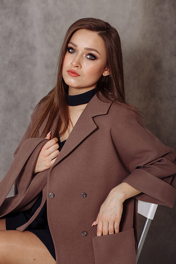 2 Пальто 20905  (кофе) 