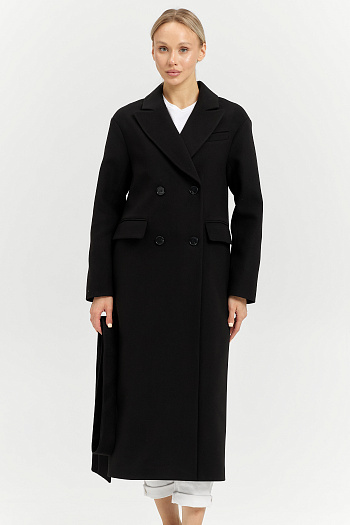 11 Пальто женское демисезонное 26102 (черный)
