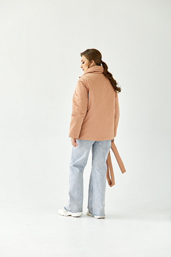 4 Куртка женская демисезонная 23980 (кэмел)