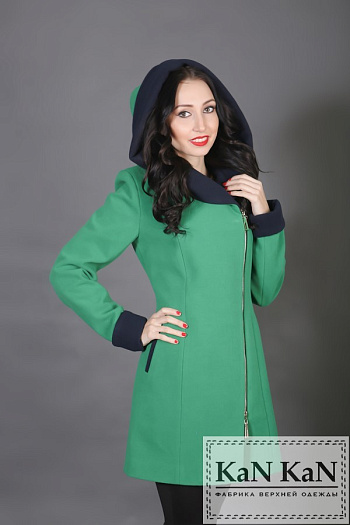 2 Пальто 893-957  (светло-зеленый) 