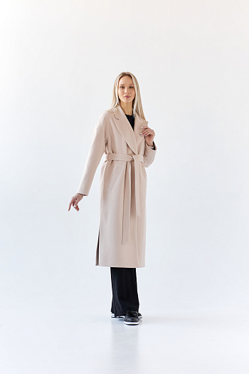2 Пальто женское демисезонное 26820 (латте)