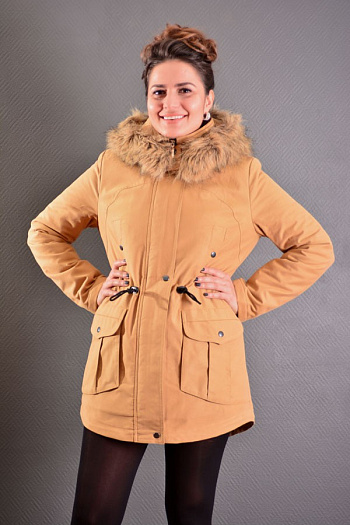 3 Куртка 17-63  (бежевый) 