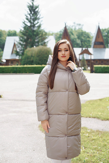 3 Куртка женская зимняя 22610  (какао) 
