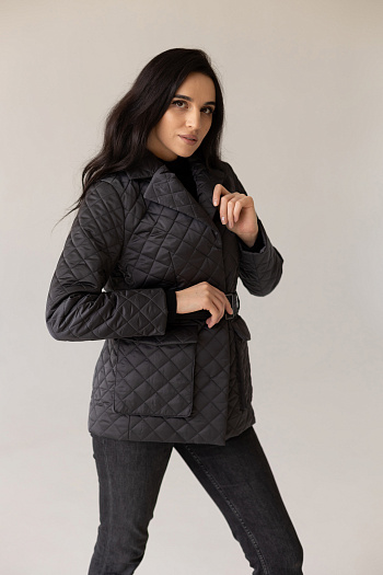 4 Куртка женская демисезонная 24230/б (графит)
