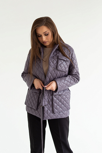 5 Куртка женская демисезонная 24230 (лиловый)