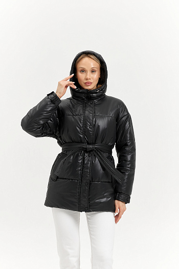 6 Куртка женская зимняя 25444 (черный)
