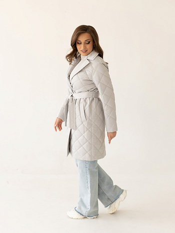 5 Куртка женская демисезонная 24830 (серый)