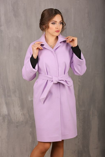 2 Пальто 18570  (св.сирень) 