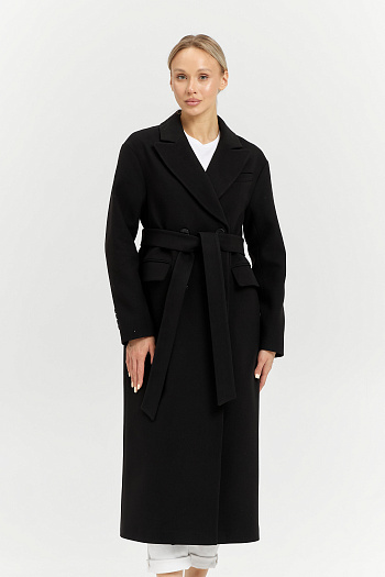 10 Пальто женское демисезонное 26102 (черный)