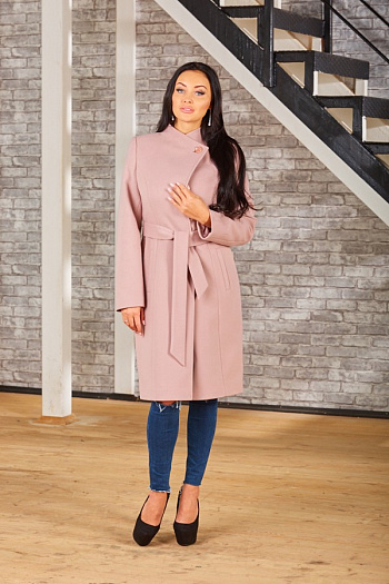 3 Пальто 18188  (кофе/роза) 