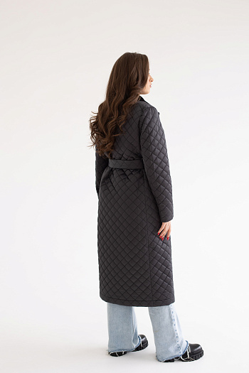 4 Куртка женская демисезонная 23985 (графит)