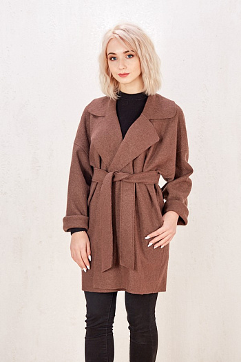 2 Пальто 19109 (шоколад)