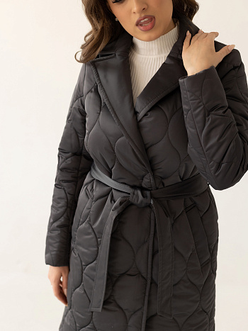 4 Куртка женская демисезонная 24830-00 (графит)