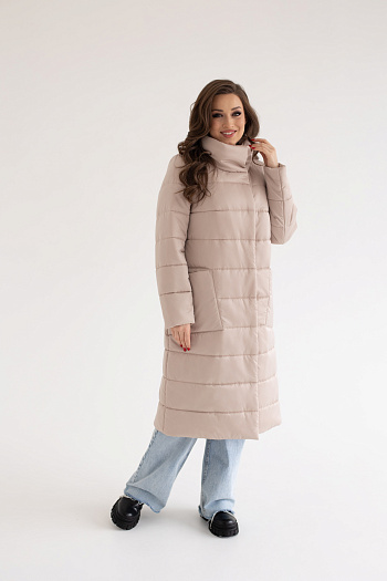 4 Куртка женская демисезонная 23600 (латте)
