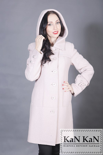 2 Пальто 12-7   (кремовый) 