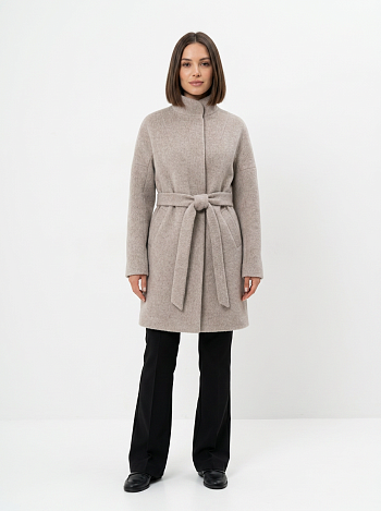 Пальто женское утеплённое 27101-05 УТ  (бежевый)